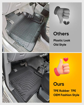 COTAZA passenger side edge detail delivering precise coverage