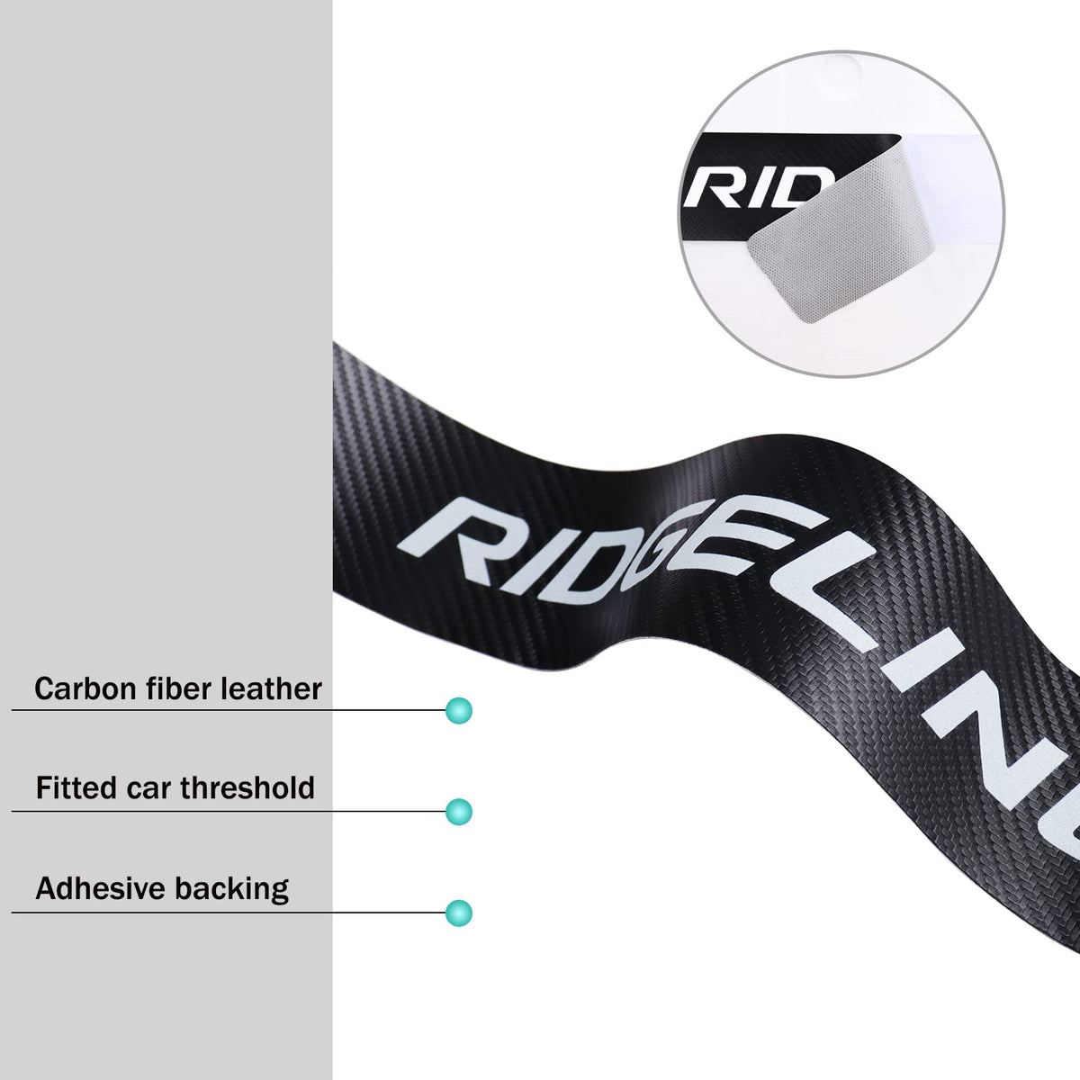 Close-up of Cotree carbon-fiber texture highlighting durable, scuff-resistant surface