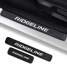 Cotree front left door sill protector fitted on Ridgeline showing clean finish and protection