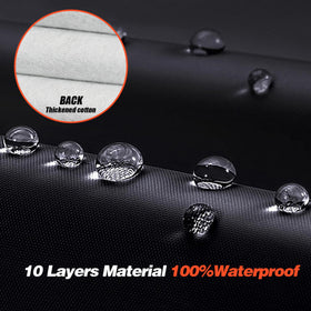 Cotryvox close-up of inner double-cotton fabric protecting paint
