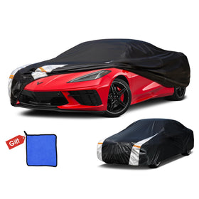 Cotryvox front view showing full Corvette coverage and weather protection