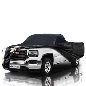 Cotryvox full cover on GMC Sierra front view showing fit and protection