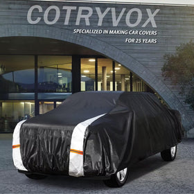 Cotryvox-covered Silverado parked in driveway, demonstrating all-weather protection