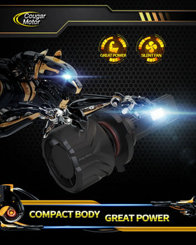 Cougar Motor pack of two in retail box showing complete set convenience for both lamps