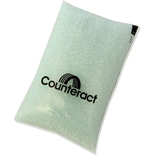 Counteract installed inside tire on truck showing improved ride and reduced vibration