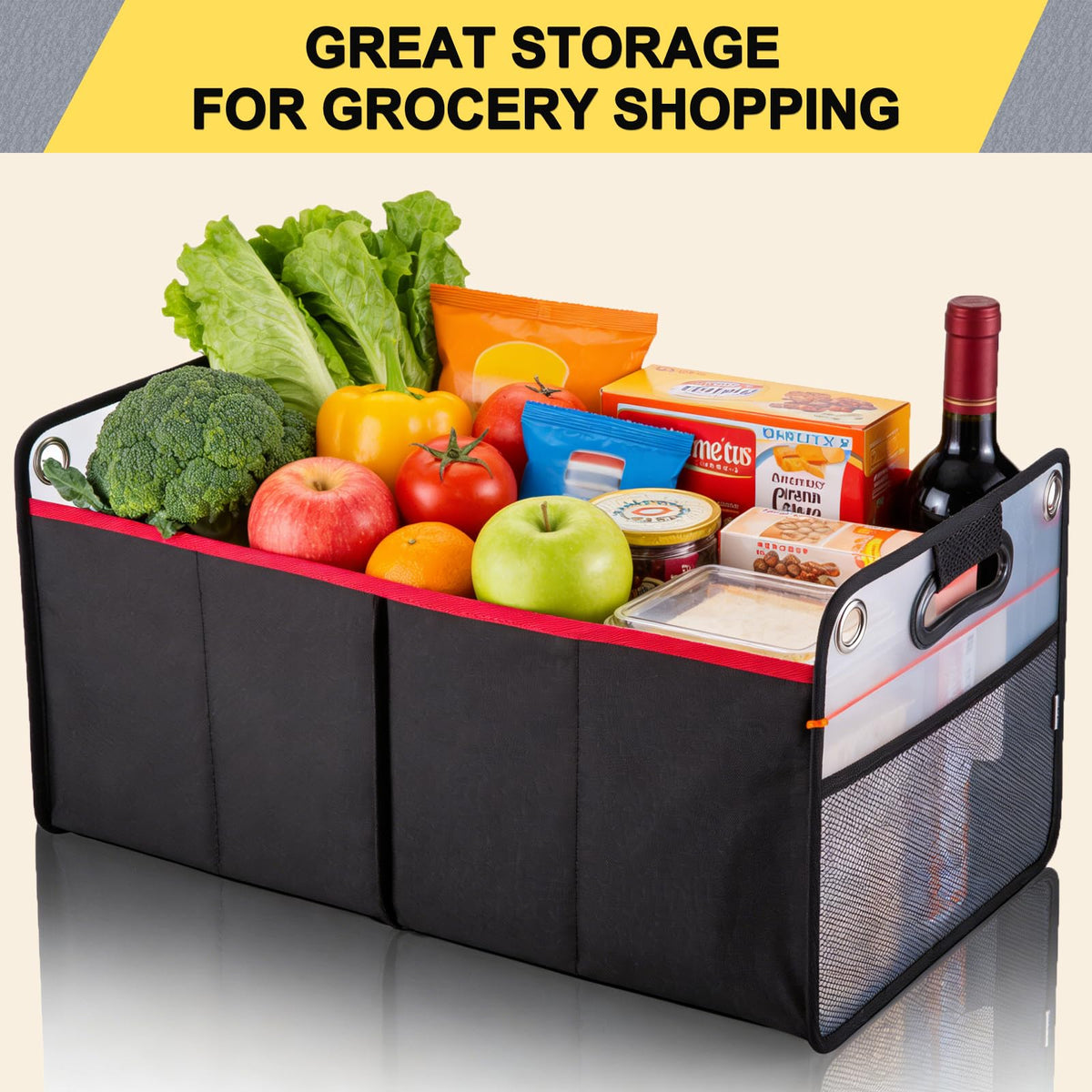 COVAX folded flat to 2 inches for compact storage and space-saving benefit