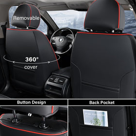 Coverado close-up Nappa leather texture showing soft touch and durable finish