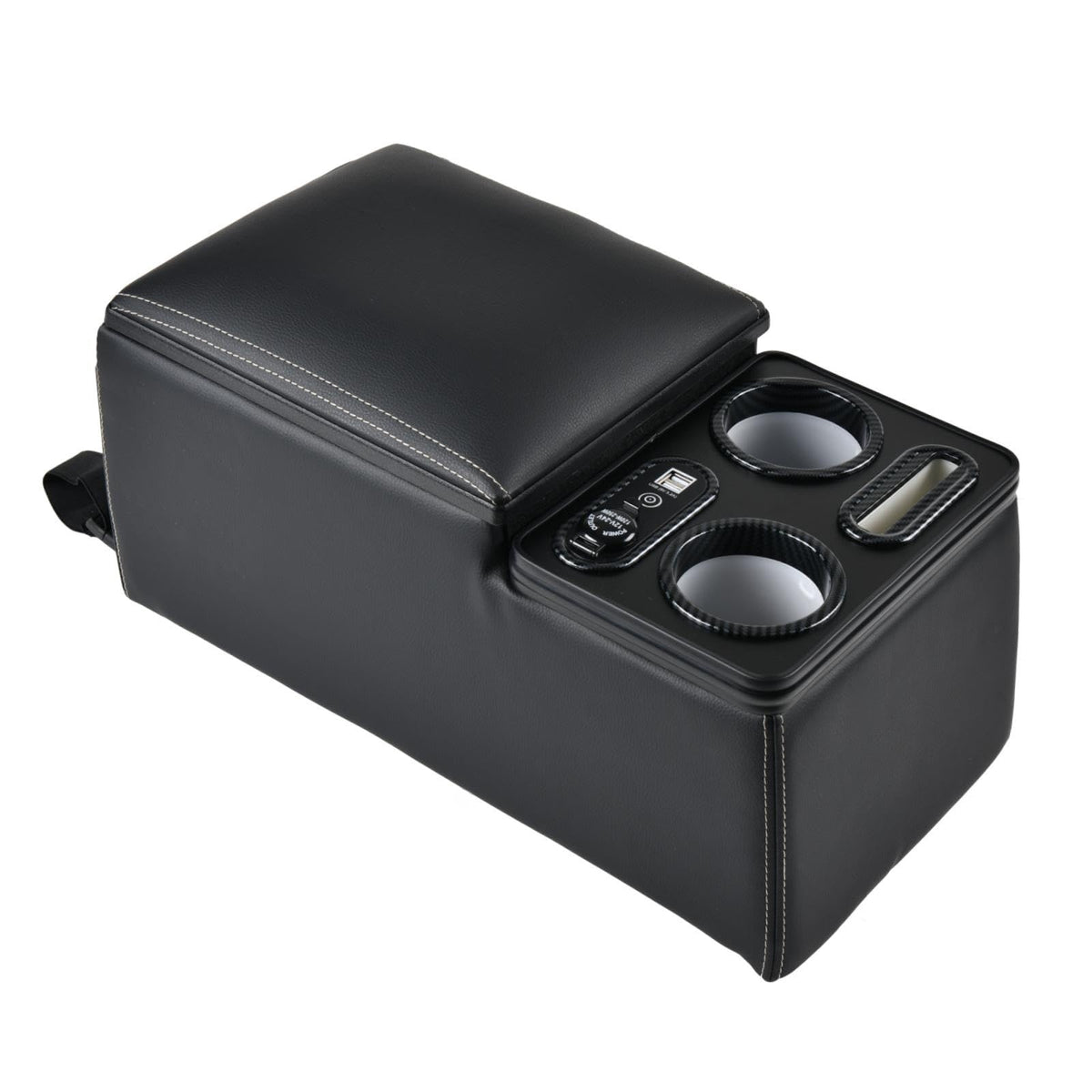 Coverado front view shows product packaging and neat storage benefit