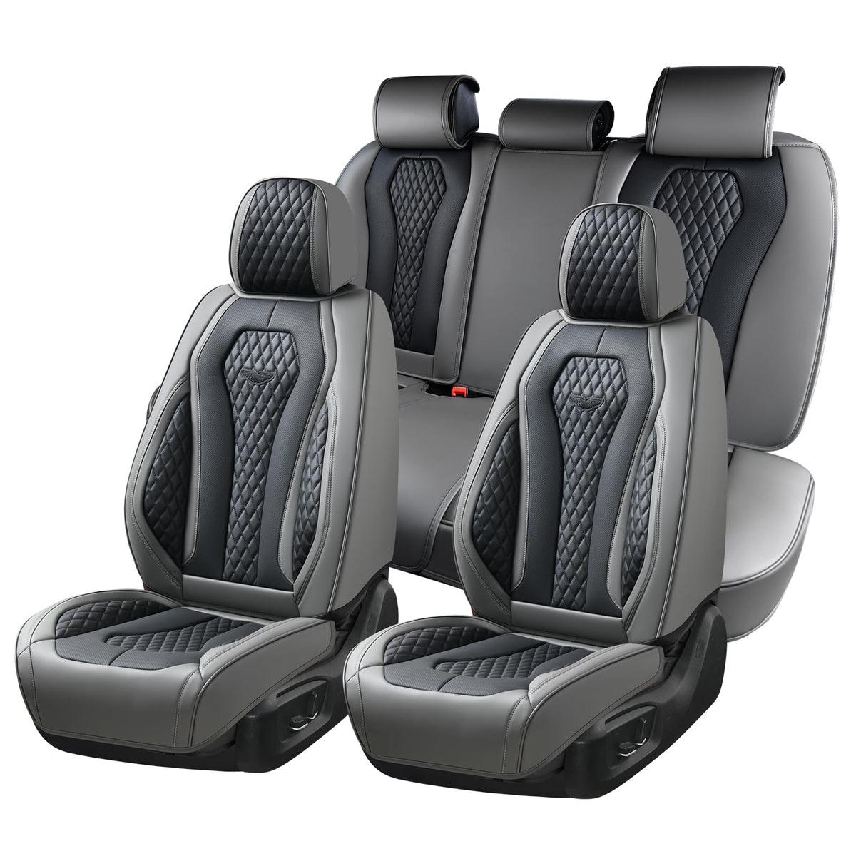 Coverado front seat cover full view showing refined protection and upgraded look