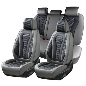 Coverado front seat cover full view showing refined protection and upgraded look