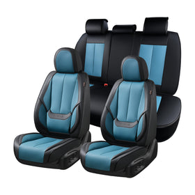 Coverado front seat full set showing sleek fit and upgraded cabin look