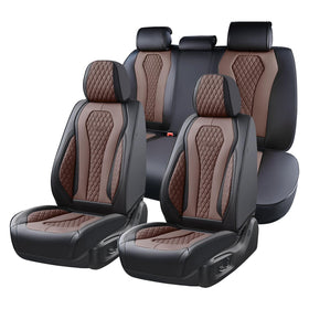 Coverado front seat cover full view showing premium look and protection