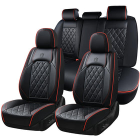 Coverado front seat full view showing protective fit and stylish look