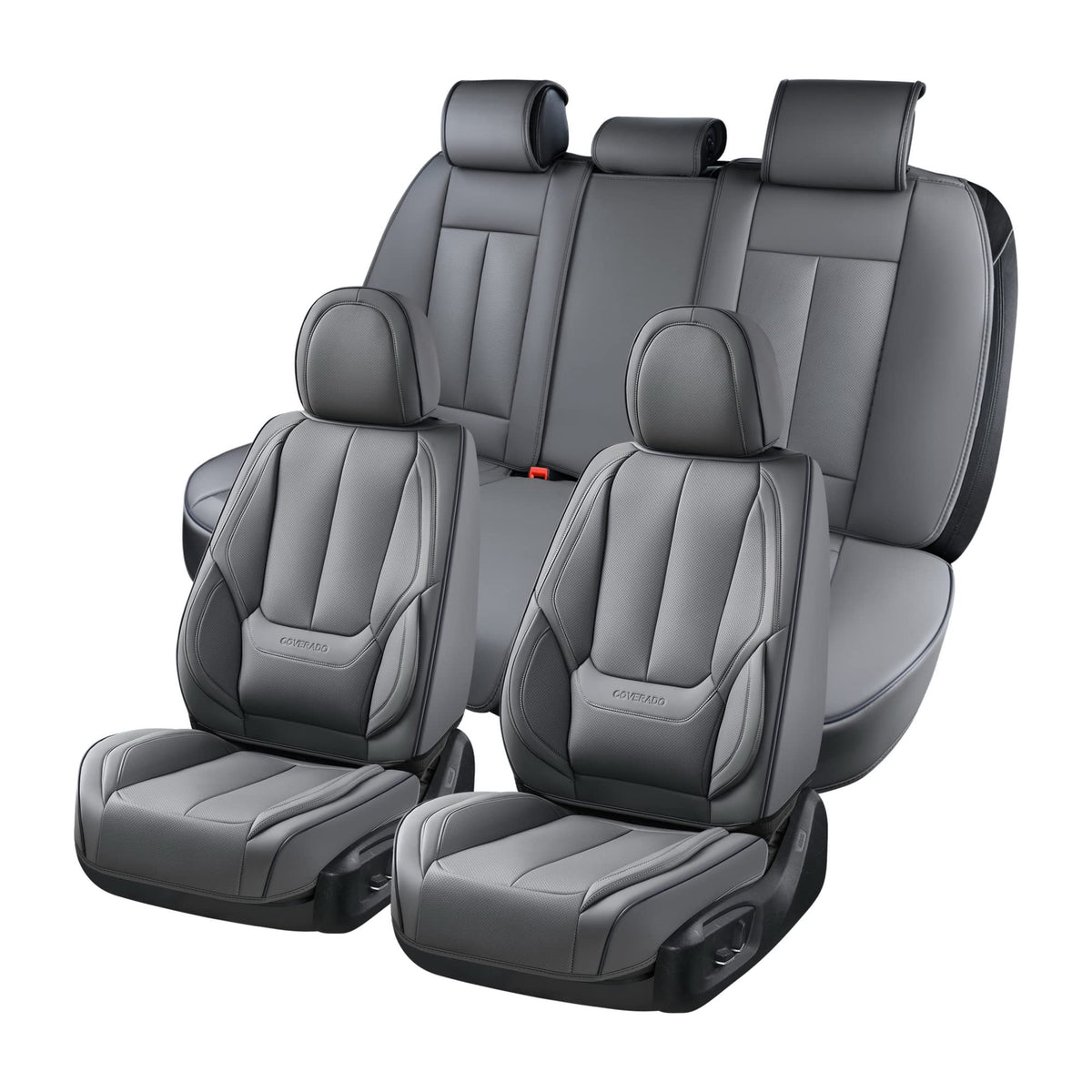 Coverado front seat view showing sleek fit and premium look
