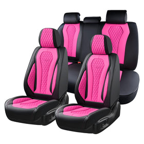 Coverado front seat profile showing tailored fit and refined rose finish for upgraded cabin