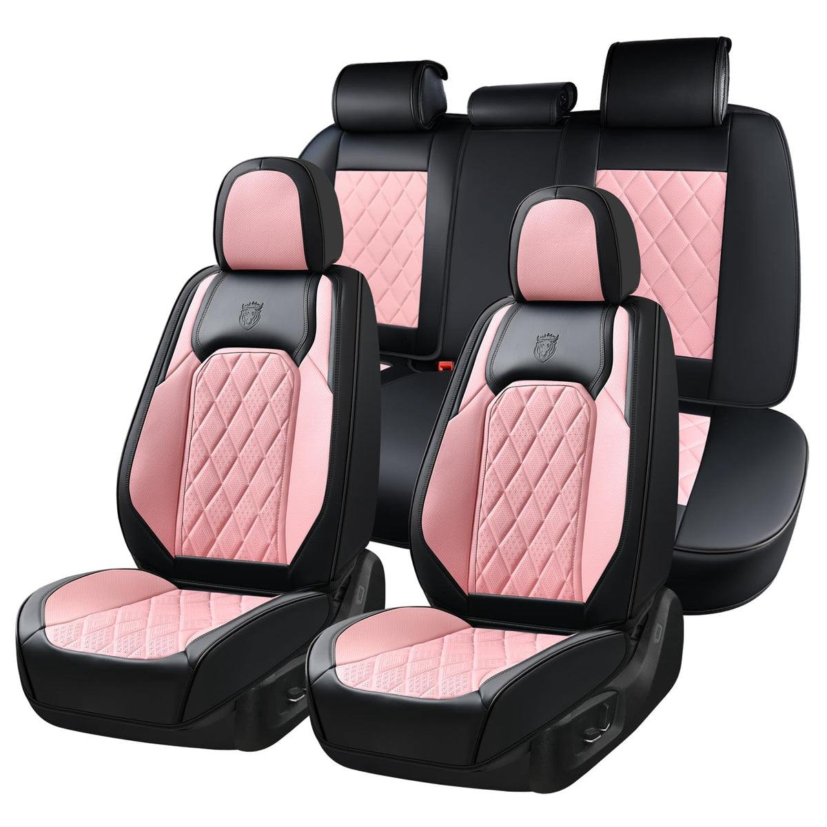 Coverado front seat view showing snug fit and enhanced cabin style
