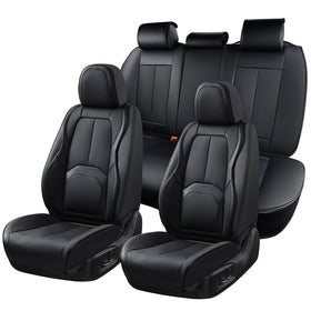 Coverado front seats overview showing sleek fit and upgraded look