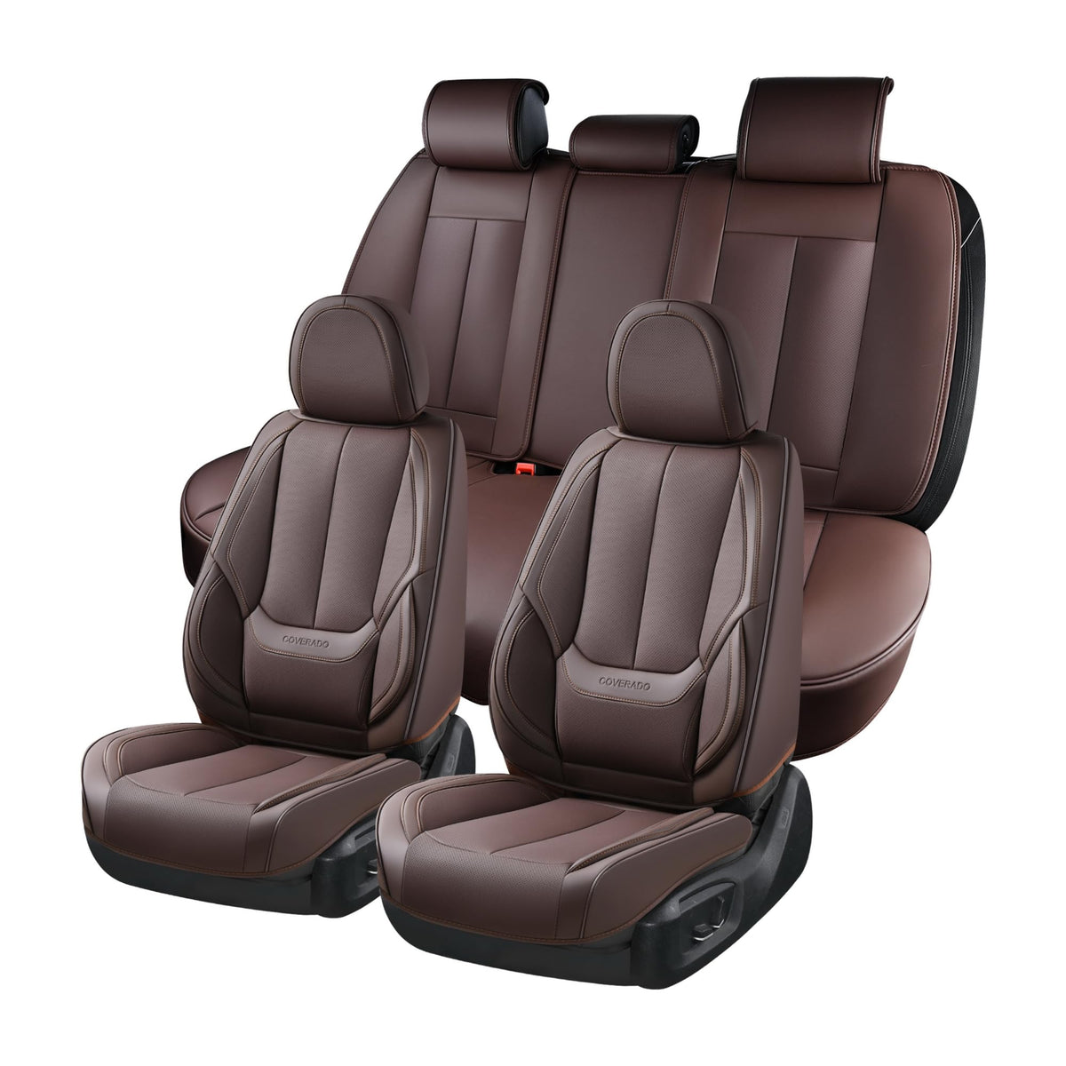 Coverado front view showing full-set fit and stylish protection