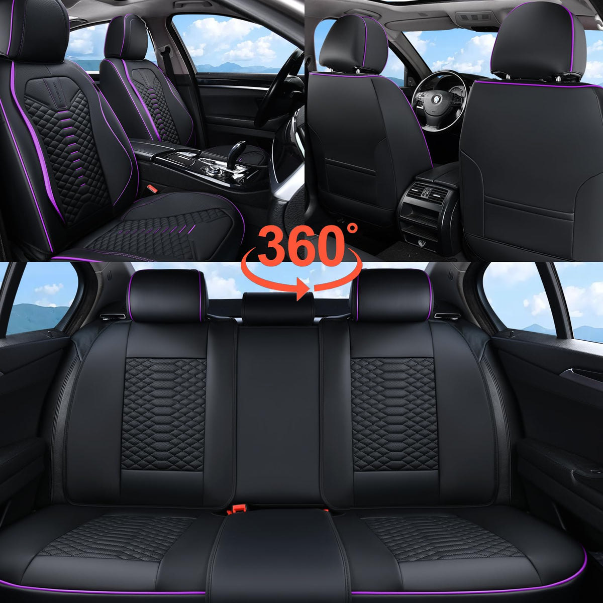 Coverado installation straps and hooks, enables secure universal fit
