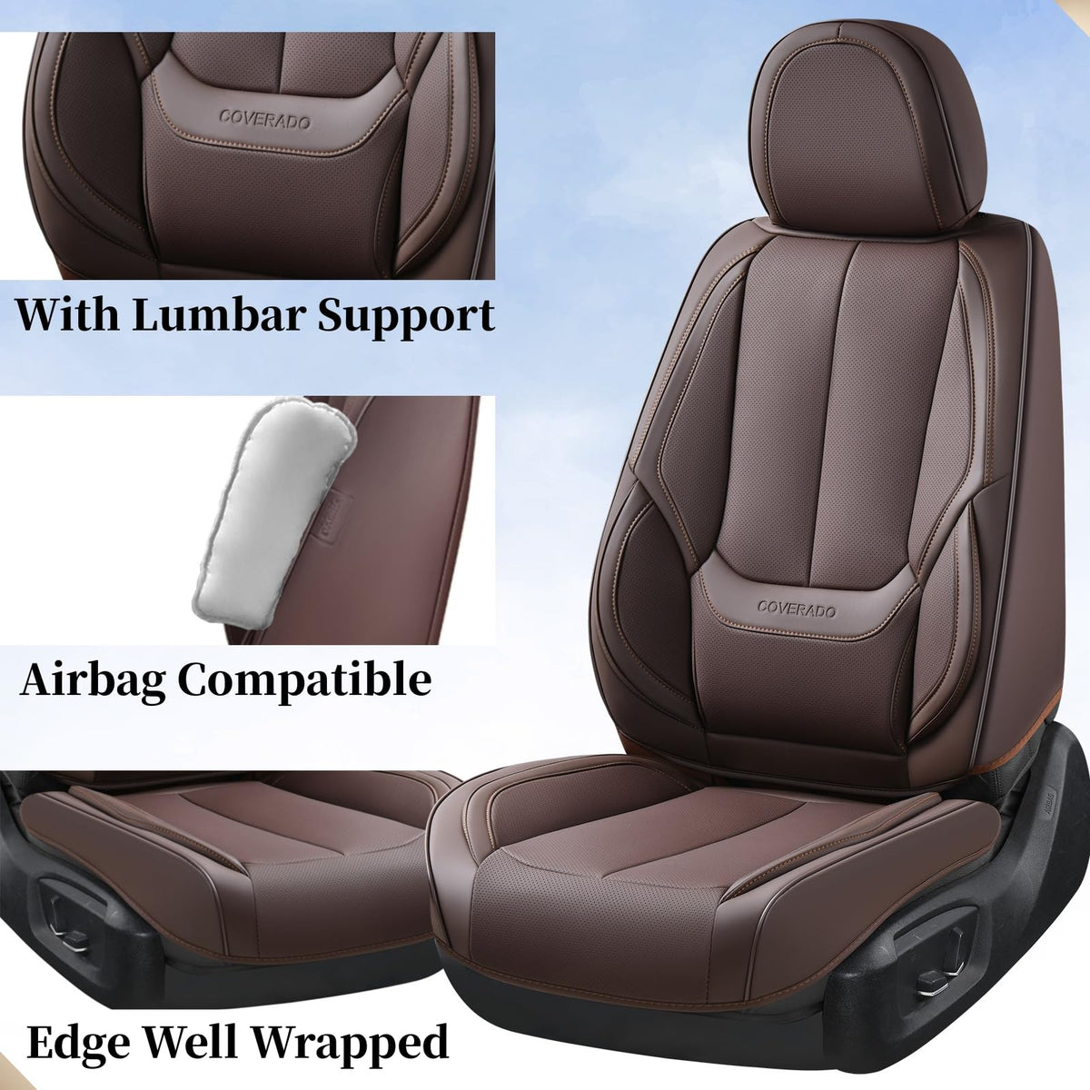 Coverado rear seat installation showing complete back-seat protection