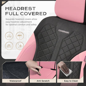 Coverado lifestyle driving scene illustrating upgraded interior comfort and style benefit