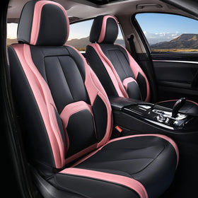 Coverado lifestyle interior shot showing stylish black and pink cabin upgrade