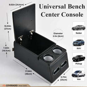 Coverado open storage compartment organizing small items