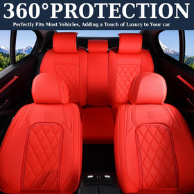 Coverado close-up of perforated faux leather texture for breathability