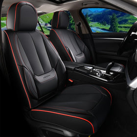 Coverado rear bench covers in a car improving protection and uniform style