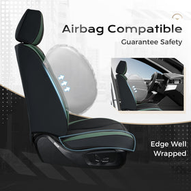 Coverado rear seat full coverage demonstrating waterproof safeguard