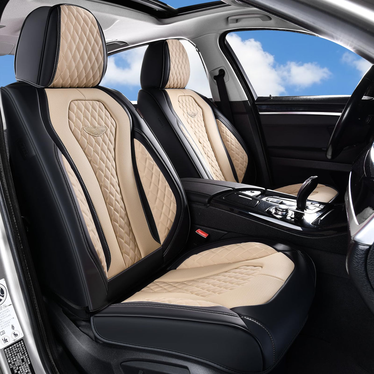 Coverado rear three-piece cover fitted showing adjustable fit and security