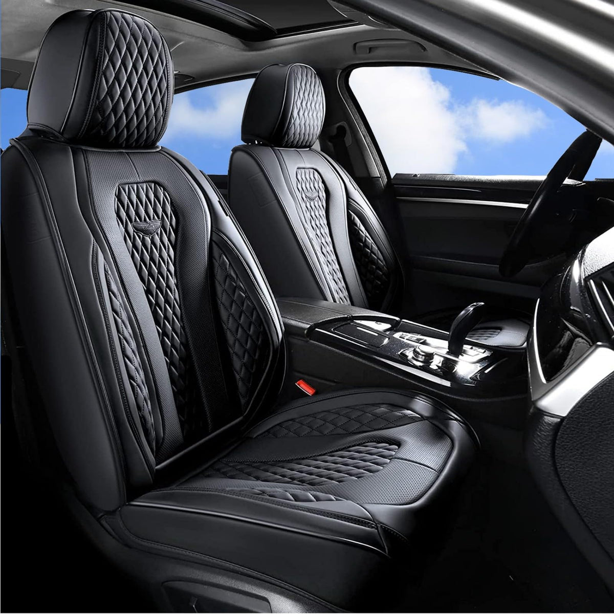 Coverado rear three-piece layout displaying adjustable fit and practical coverage