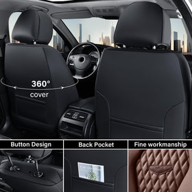 Coverado driver seat in use illustrating added cushion and durable finish