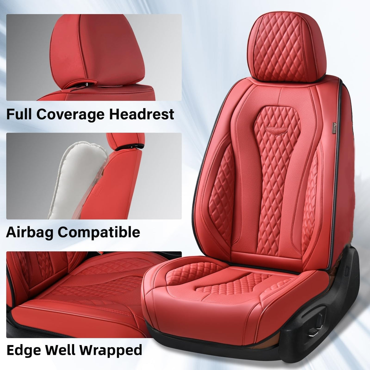 Coverado driver using seat showing improved comfort and stylish look