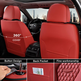 Coverado seatbelt and airbag access preserving safety functions