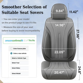 Coverado side airbag access closeup keeping safety features accessible