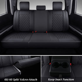 Coverado side airbag seam compatibility, preserves safety features