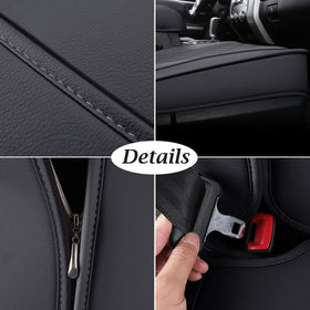 Coverado seat covers size scale next to measuring tape for accurate fit