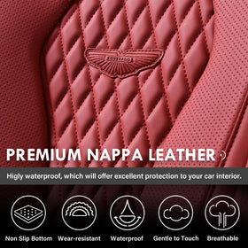 Coverado detailed stitching close-up showing durable construction strength