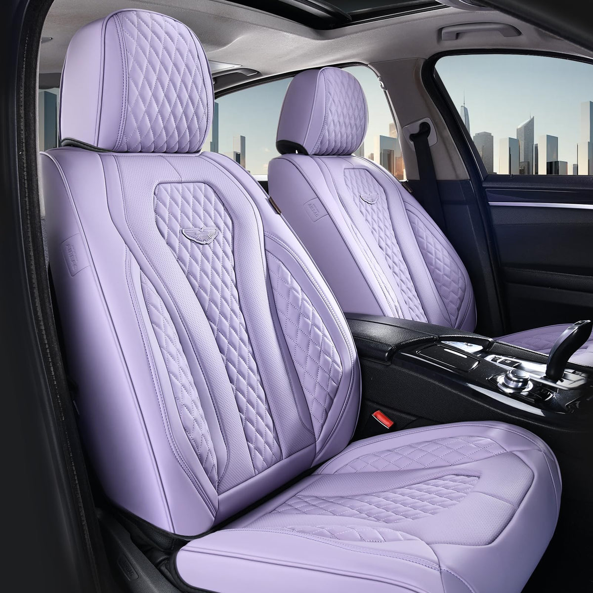 Coverado close-up of porous Nappa leather texture for breathable comfort