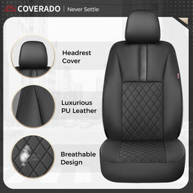 Coverado ventilated surface detail showing breathability for cooler, comfortable drives
