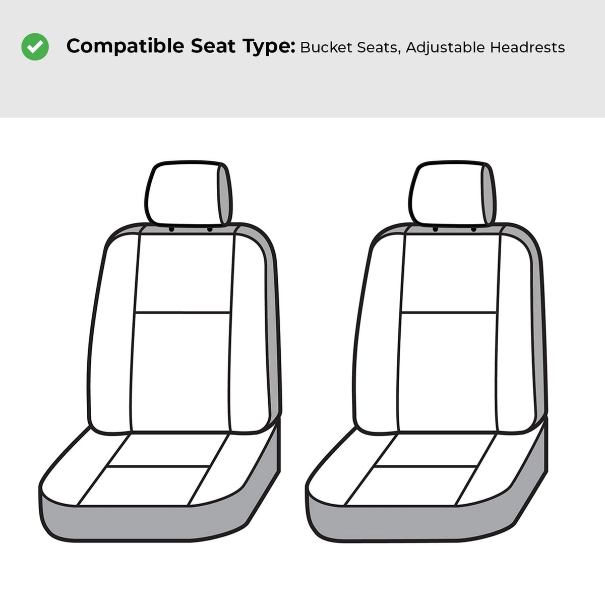 Covercraft Carhartt seat cover next to ruler showing accurate fit and scale