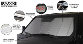 Covercraft UVS100 installed on 1999 Toyota Tacoma blocking sun and lowering cabin heat