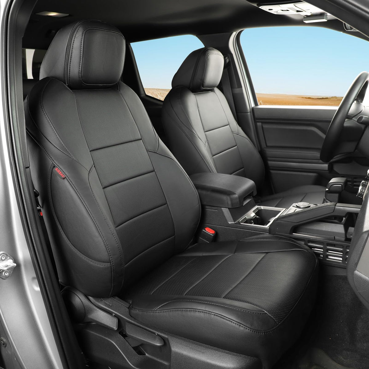 coverdream front seat full set showing sleek fit and elevated cabin look