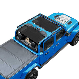 coverspec front sunshade installed showing clean fit and cooler cabin