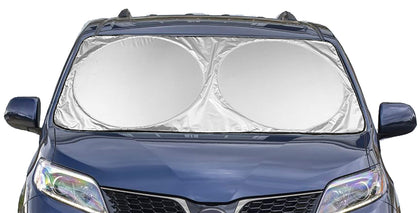 Coveted Shade front packaging view showing extra jumbo sunshade benefits