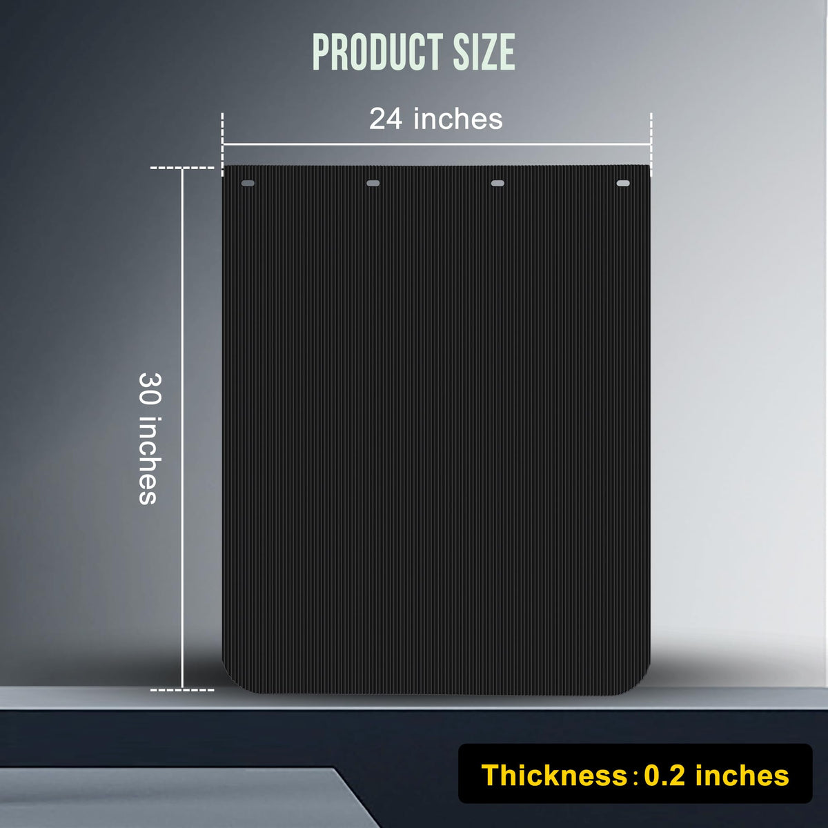 CPOWACE close-up of polymer texture and edge that provides impact resistance
