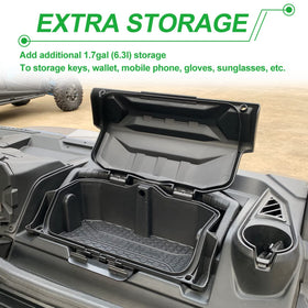 CPOWACE interior storage space holding essentials and reducing clutter