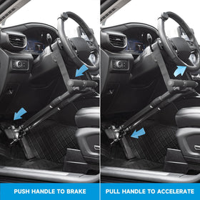 CQmuniu close-up of ergonomically shaped handle offering comfortable grip and control