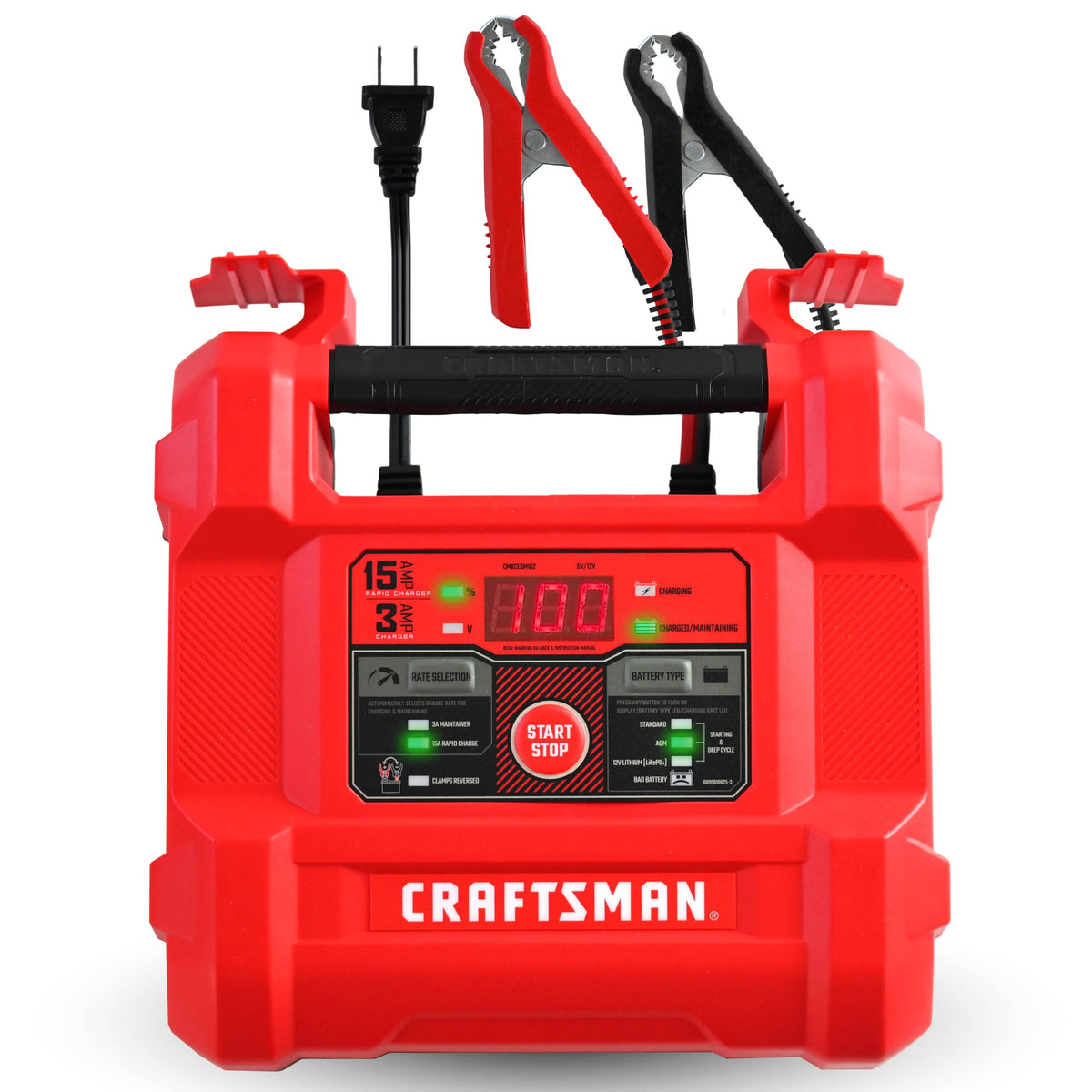 CRAFTSMAN front view showing unit and connectors for easy identification and reliability